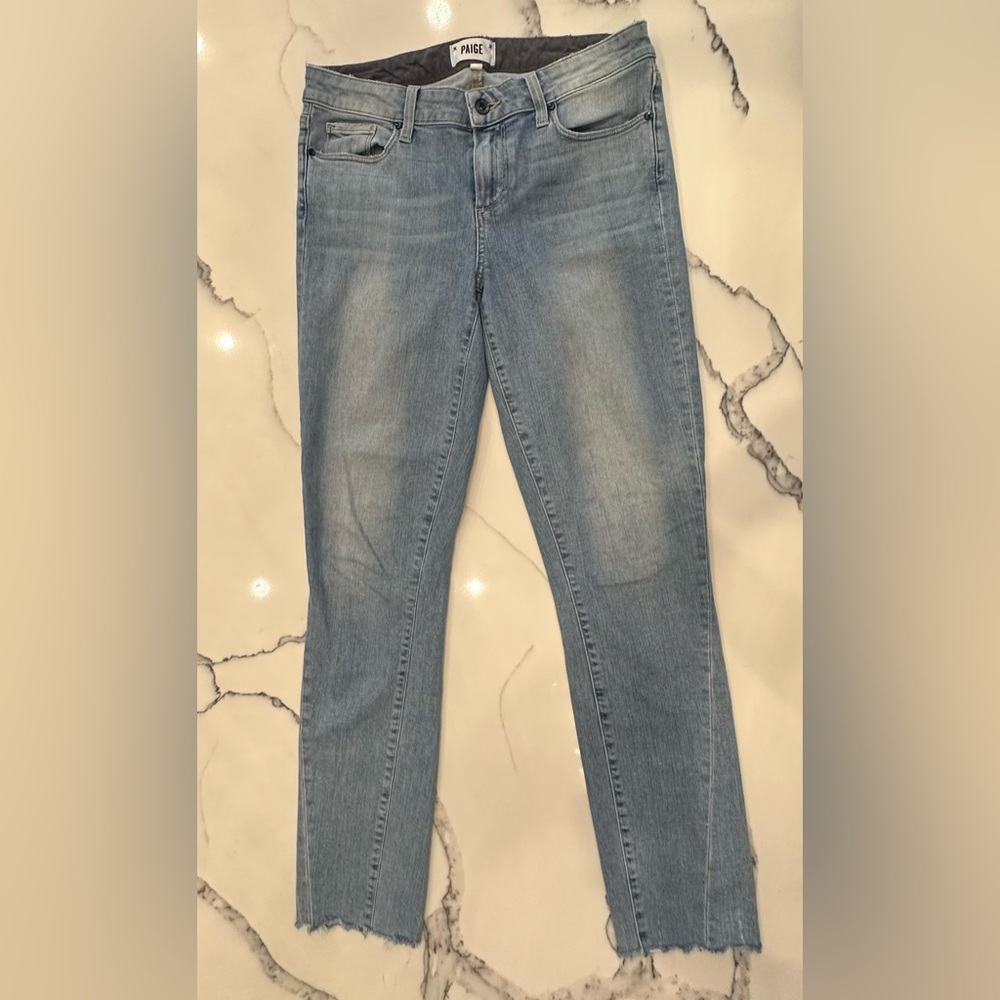 PAIGE Skyline Ankle Peg jeans size 28